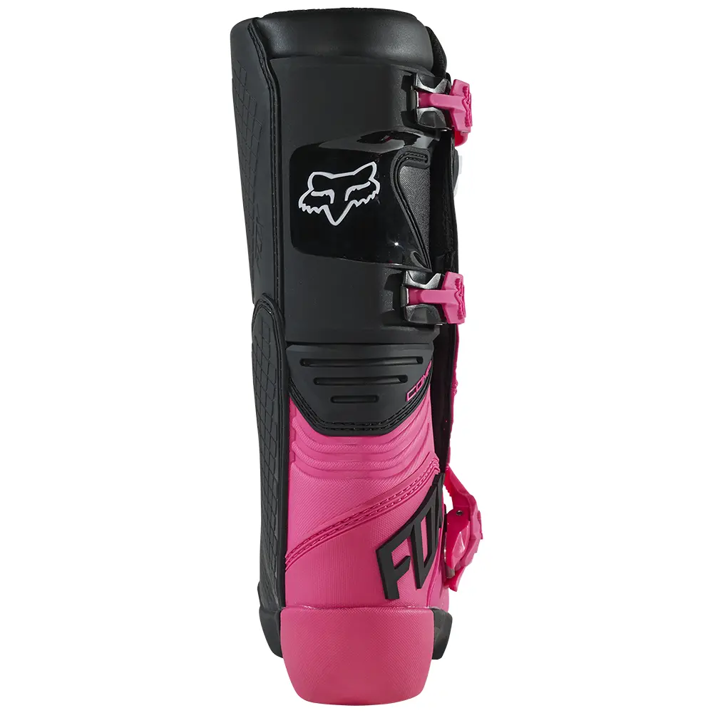 Fox Comp Motocross Boots Youth Black/Pink