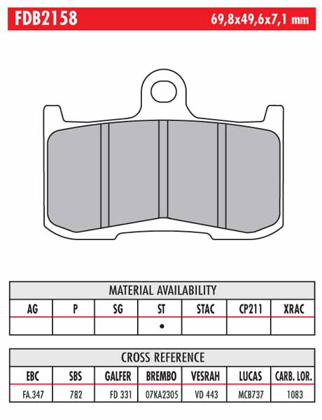 FERODO BRAKE BPADS - Image 117