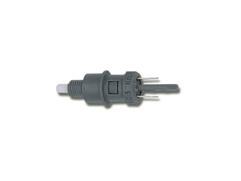 STOP SWITCH PLASTIC BODY 6mm NORMALLY OPEN