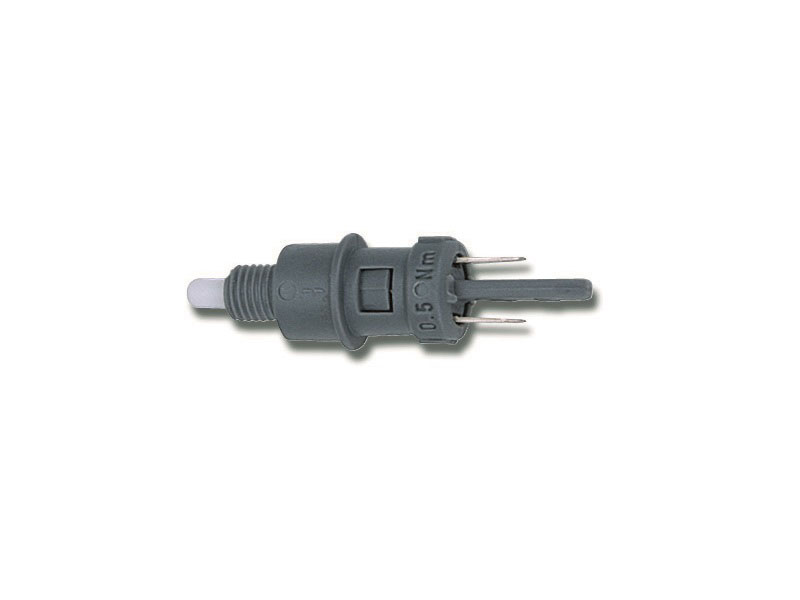STOP SWITCH PLASTIC BODY 6mm NORMALLY OPEN - Image 1