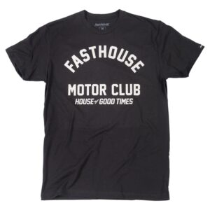 Fasthouse Brigade Tee Black - Image 1