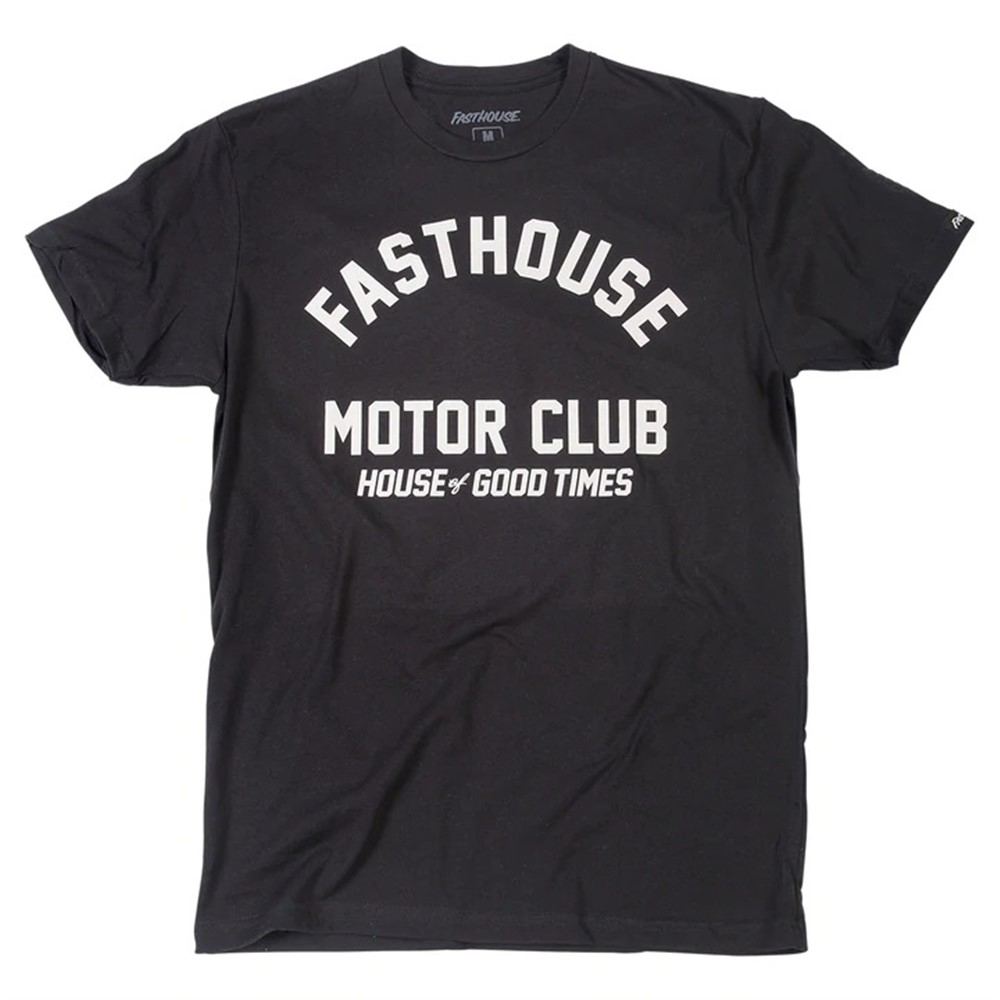 Fasthouse Brigade Tee Black - Image 1
