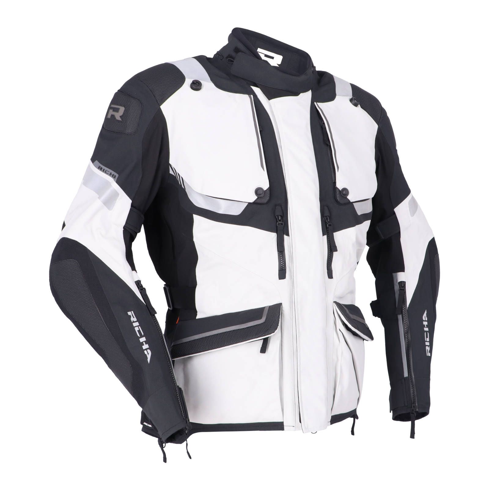 Richa Armada Gore-Tex Pro ROad Jacket Grey/Black - Image 1