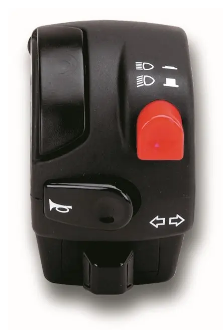 LH H/BAR SWITCH DIP/BLINKER/HORN - LIGHTS ALWAYS ON
