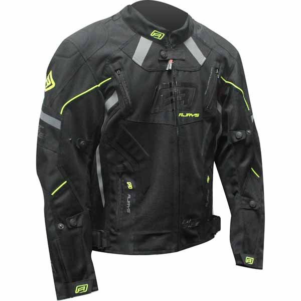 #OCTANE 111 JKT M BLK/HIVIZ SM - Image 1