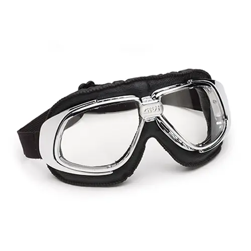 Protective Goggles Givi Retro Chrome/Black