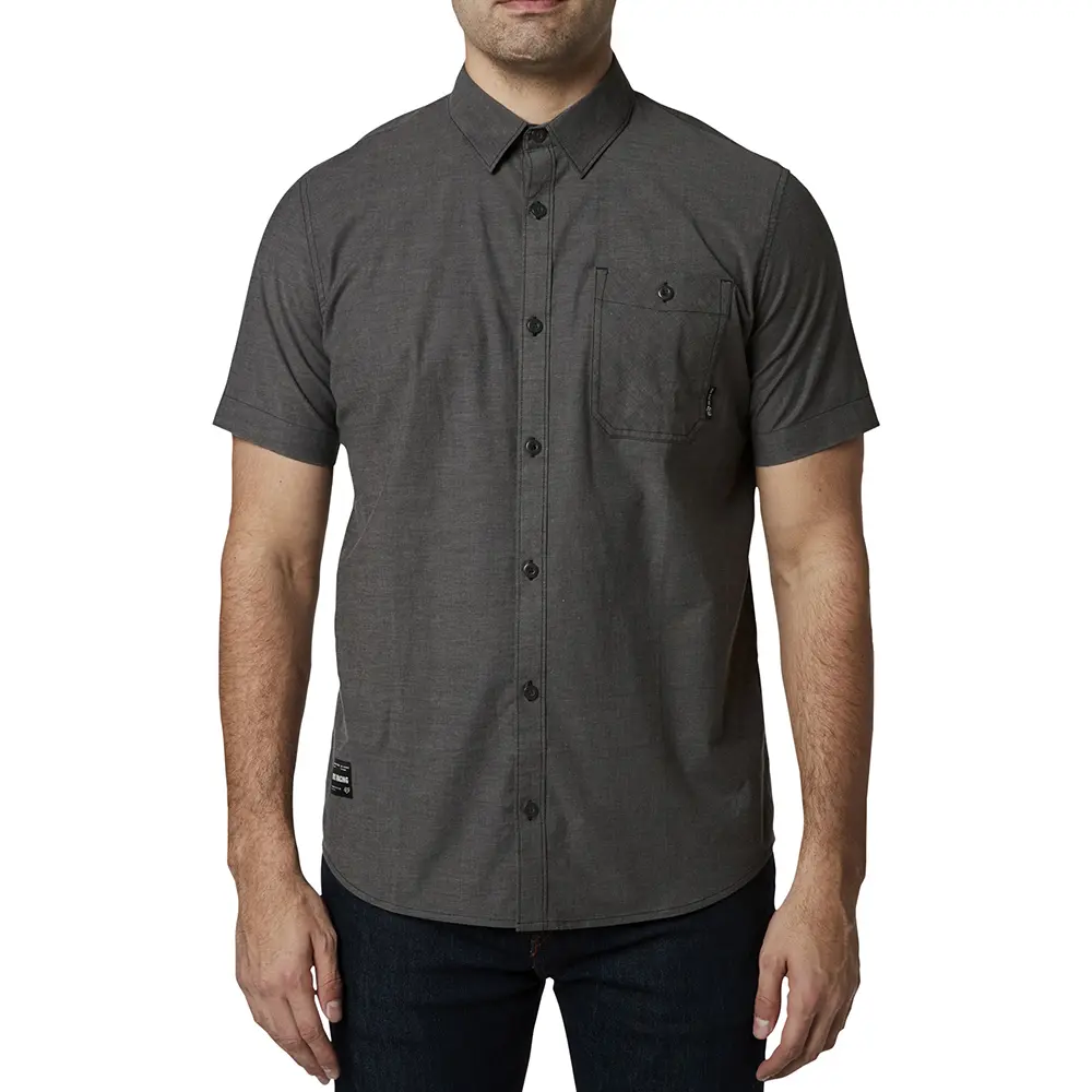 Woven Shirt Baja Heather Black