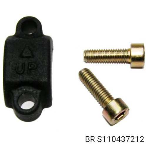 VERTICAL MASTER CYLINDER CLAMP BLACK - Image 1