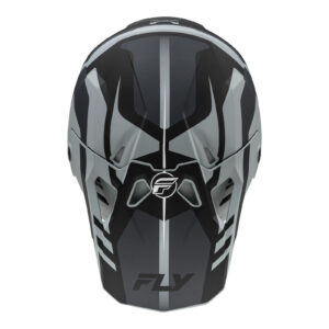 FLY Racing Formula CP Krypton Motocross Helmet Matte Grey / Black - Image 3
