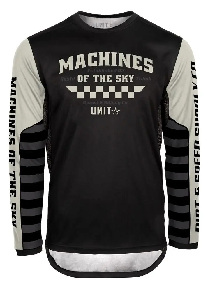 Unit Trial Motocross Jersey Black
