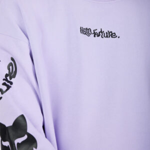 Hello Future Oversized Fleece Crew - Image 1