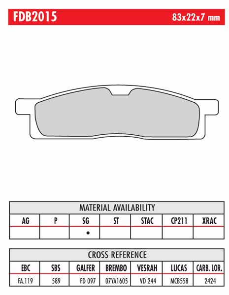 FERODO BRAKE PADS - Image 78