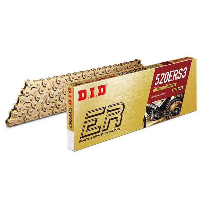 520ERS3 x 120RB G&G Gold DID chain w/clip link RB
