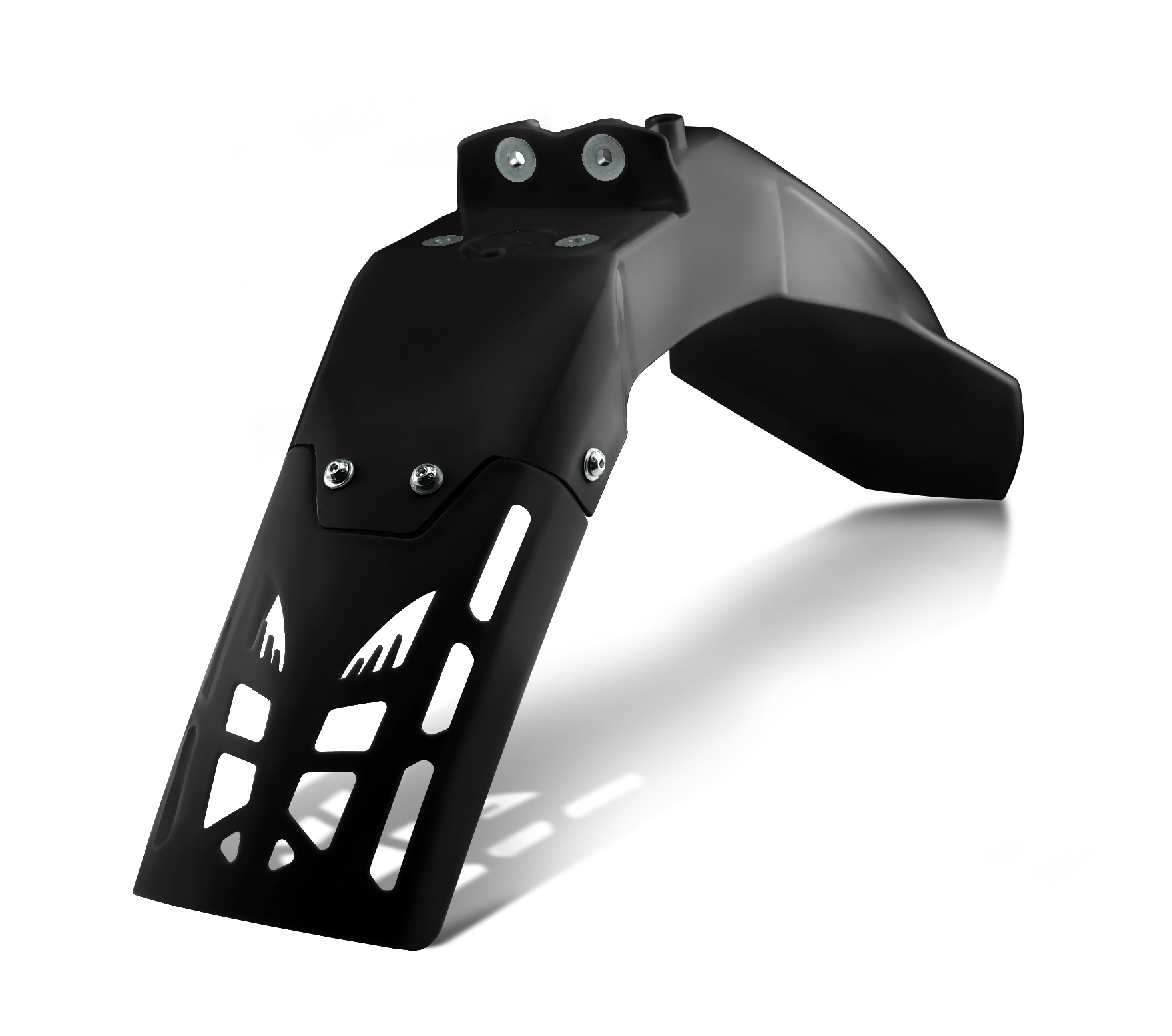 CYCRALITE FRONT FENDER: BLK 2016-17 FC,TC, 2017 FE,TE,FX,TX - Image 2