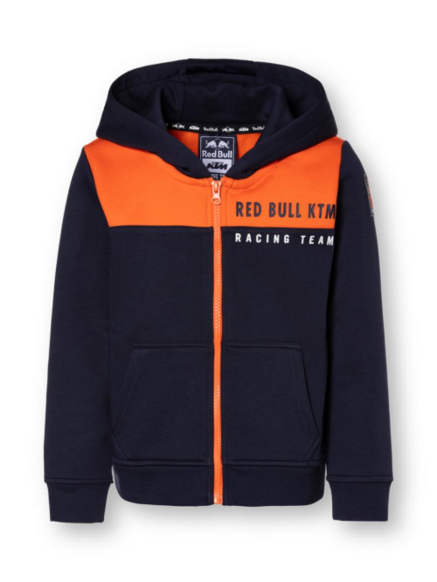 KTM RedBull KIds Zone Zip Hoodie Navy - Image 1