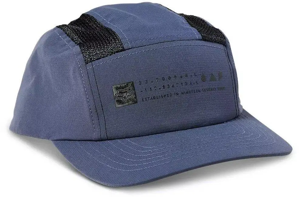 Fox Know No Bounds 5 Panel Cap Deep Cobalt