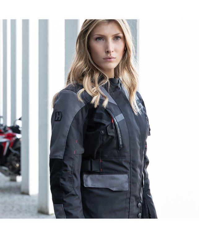 STELVIO LADY LIGHT JACKET GREY/BLACK SMALL - Image 4