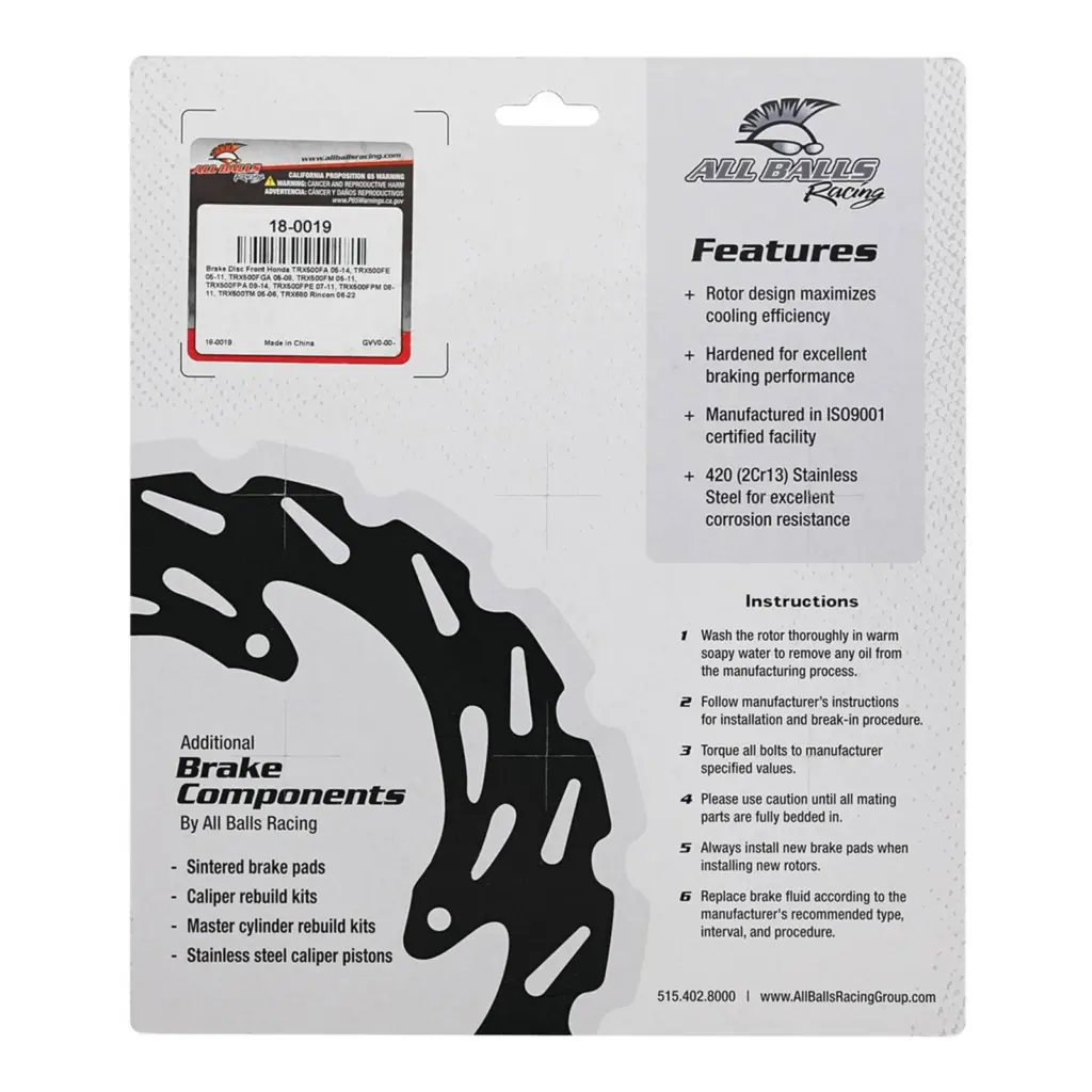 Brake Disc 18-0019