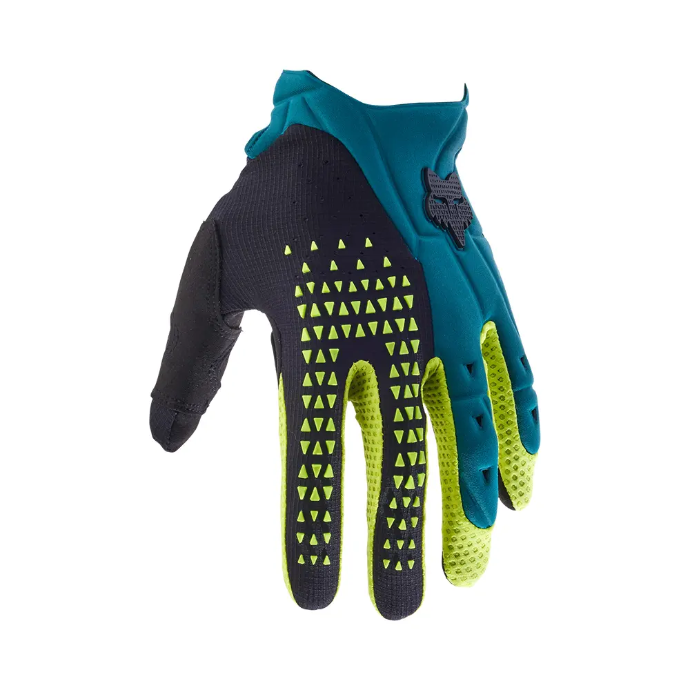 Fox Pawtector Motocross Gloves Maui Blue