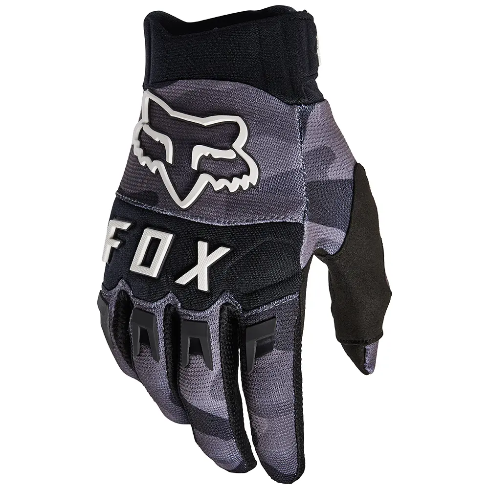 Fox Dirtpaw Drive Motocross Gloves Black Camo