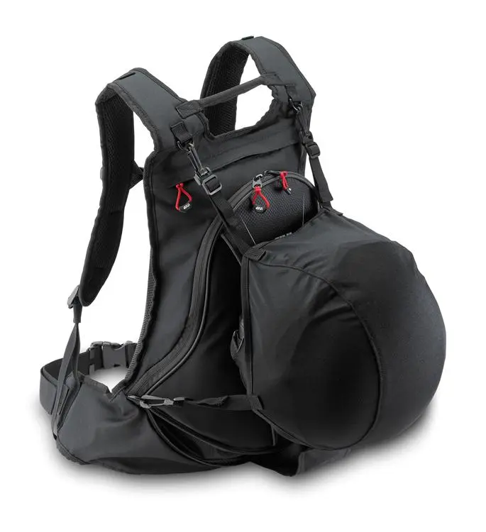 Givi Expandable with Helmet Holder Backpack 22lt Black