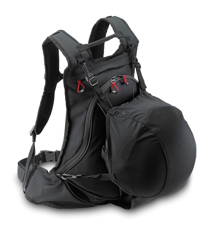 Givi Expandable with Helmet Holder Backpack 22lt Black - Image 3