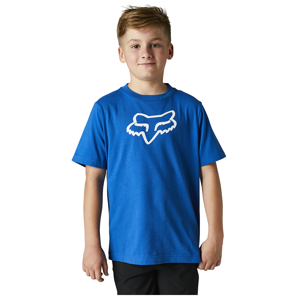 Fox Legacy Tee Youth Royal Blue - Image 1