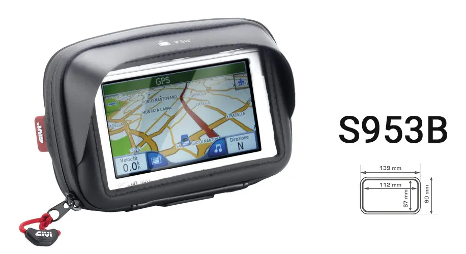 GPS HOLDER FOR MODELS UP TO 3.5 in. INCLUDES KIT - NOW S952B