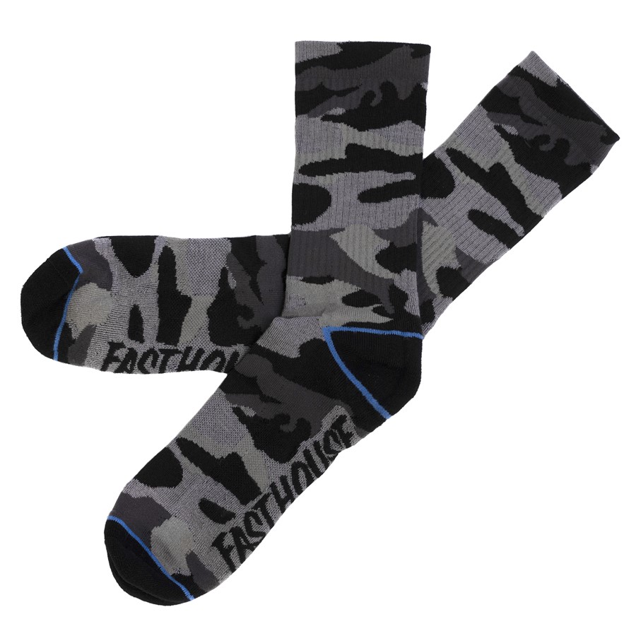 Fasthouse Delta Sock Black/Camo - Image 1