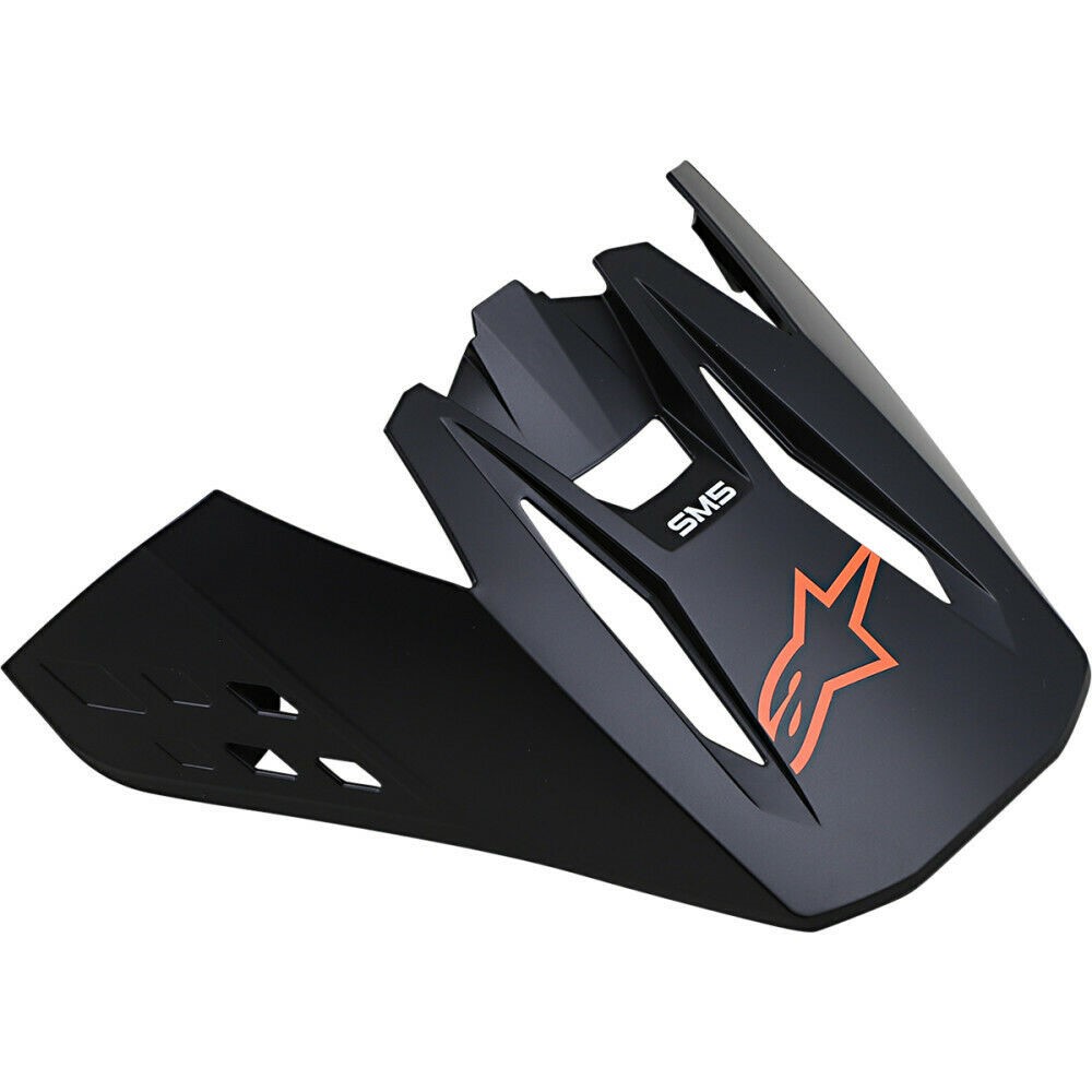 Alpinestars S-M5 Visor Compass Matte Black/Orange Fluoro - Image 1