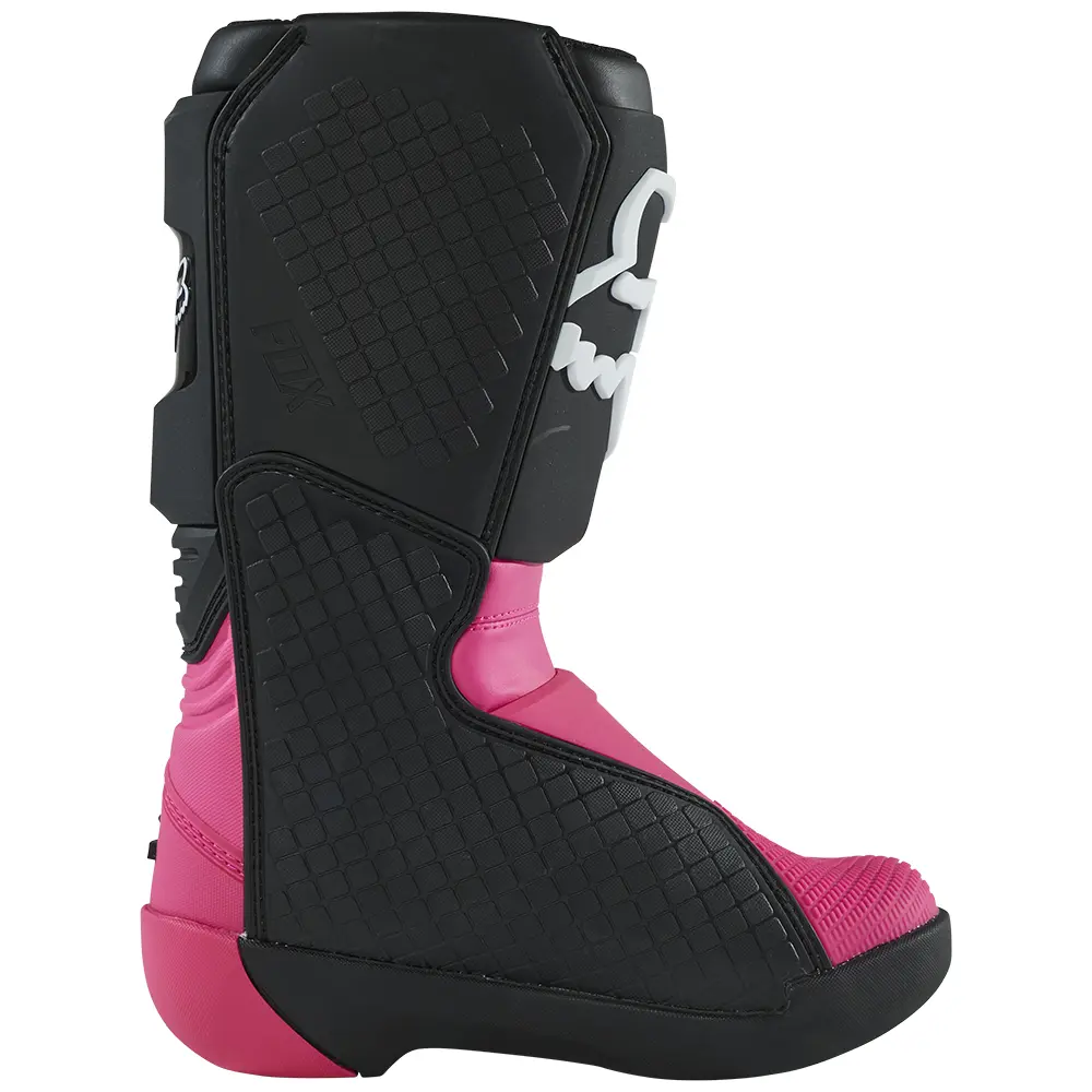 Fox Comp Motocross Boots Youth Black/Pink