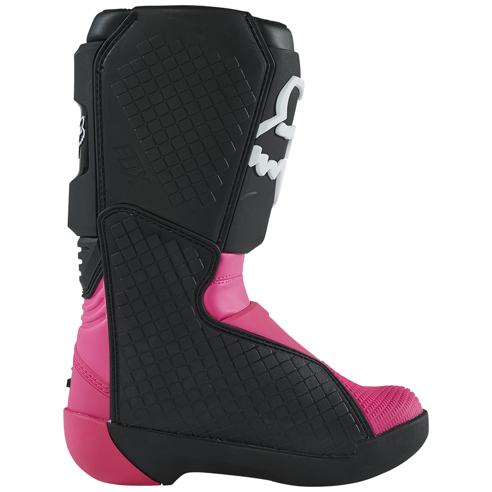 Fox Comp Motocross Boots Youth Black/Pink - Image 3