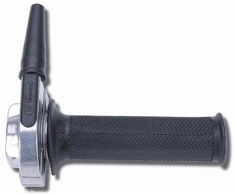 POLISHED ALU THROTTLE/GRIPS ONE CABLE 2.3D./mm 46mm MAX. - Image 2