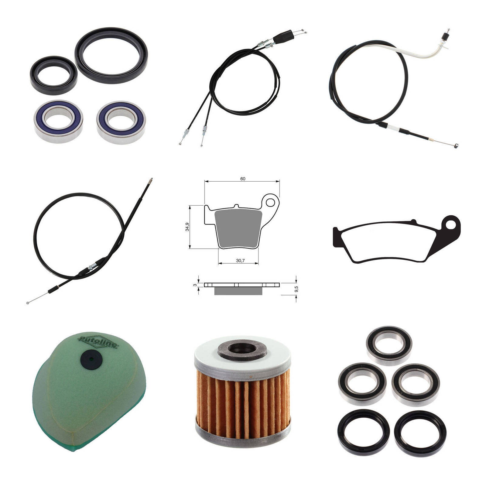 Offroad Refurb Kit - Honda CRF450X '05-'06 - Image 1