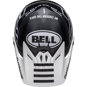 Moto-9 Youth Fasthouse Flying Colours Matte Black/White L/XL - Image 4