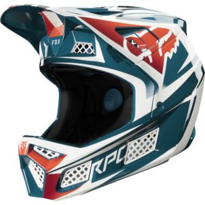 Helmet Fox Rampage Pro Carbon Beast Blue - Image 1