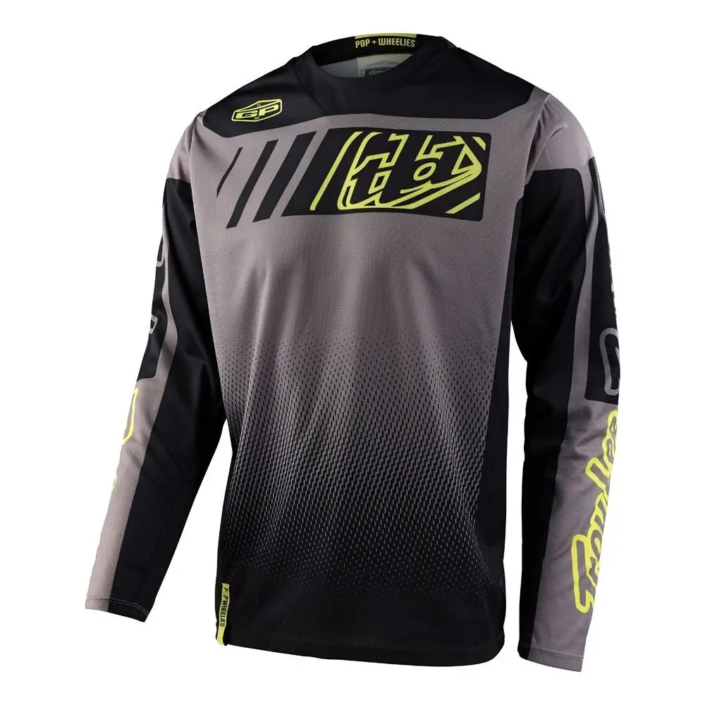 Troy Lee Designs GP Icon Motocross Jersey Black / Grey