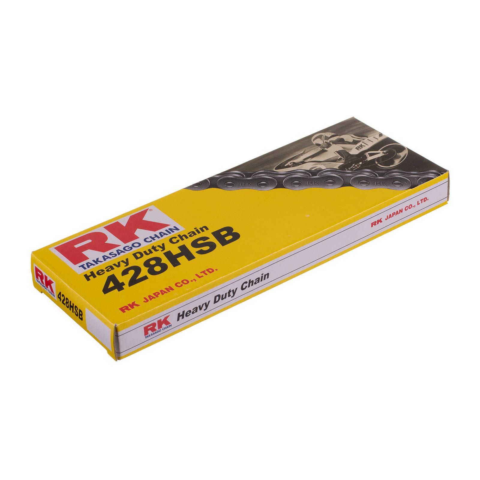 CHAIN RK 428H x 116 HEAVY DUTY SOLID BUSH - Image 1