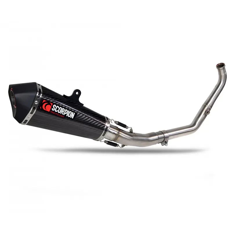 YZF-R125 Serket Taper Full System Carbon Fibre Sleeve 2021-2023