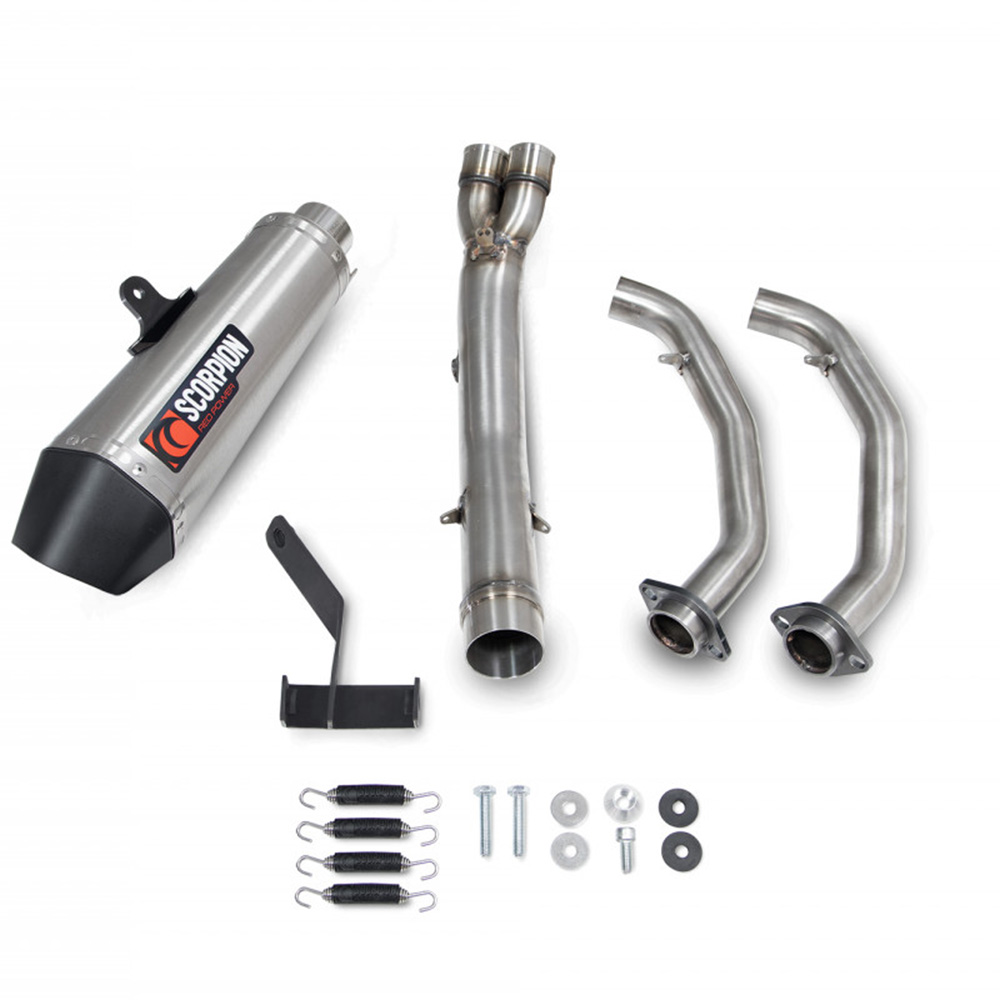 Z650 21- Serket taper Full System S/Steel Scorpion - Image 1