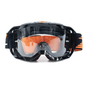 PG3303 Goggle Black/Orange Clear Lens Progrip              [C] - Image 1