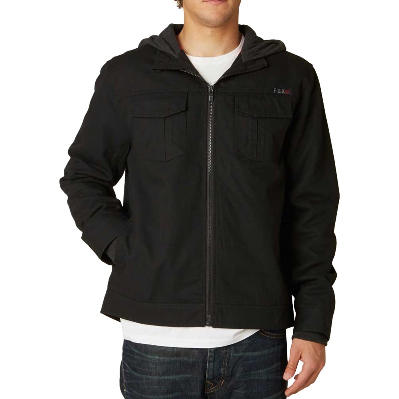 Fox Straight Away Jacket Black - Image 2