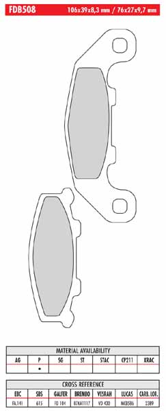 FERODO BRAKE PADS - Image 45