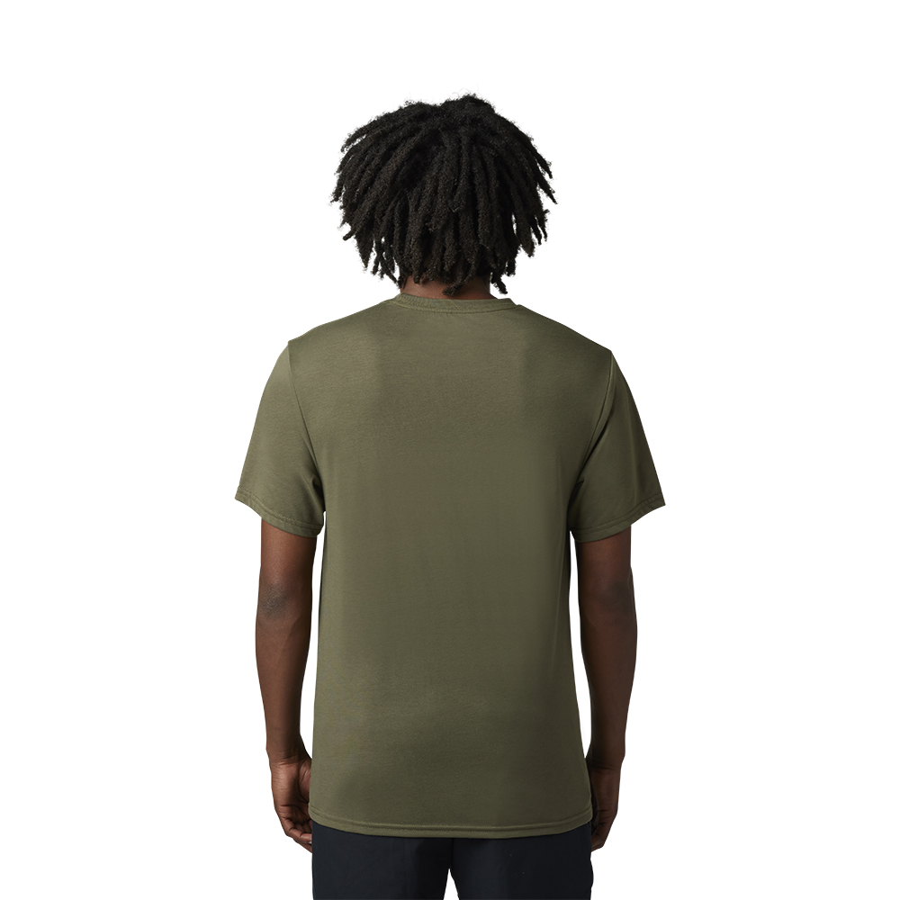 Fox Auxlry Tech Tee Olive Green - Image 2