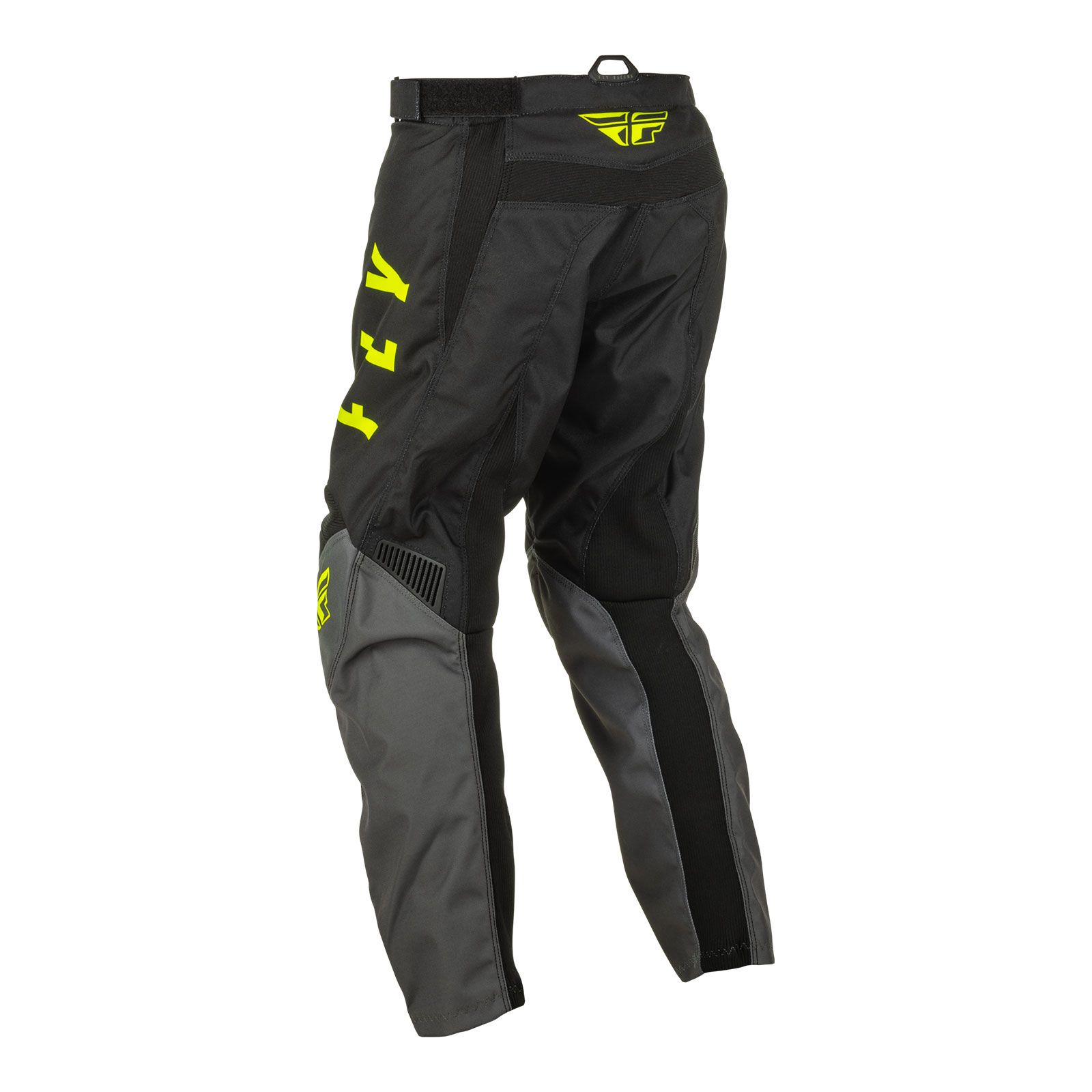 Fly F-16 Motocross Pants Youth Grey/ Black/ Hi-Vis - Image 2