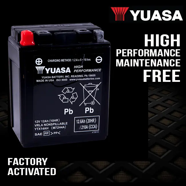 Yuasa YTX20H-BS battery- 0.93L upgrade 4 YTX20-BS -        []