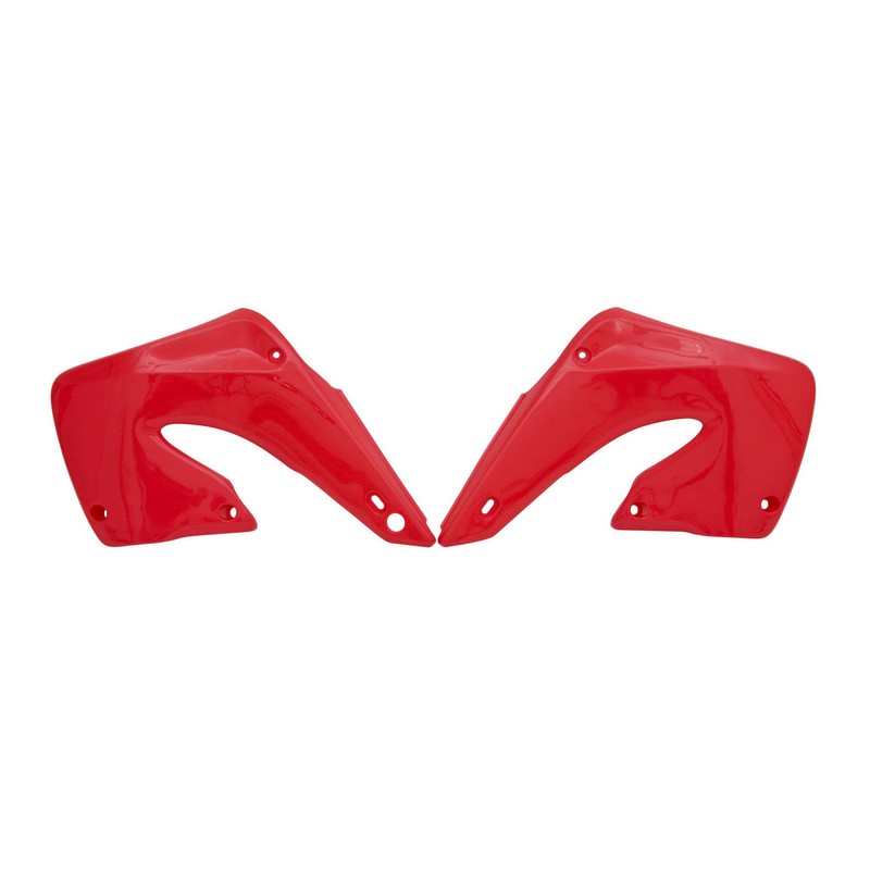 RADIATOR SHROUDS  RTECH HONDA CR125R CR250R 00-01  RED - Image 1