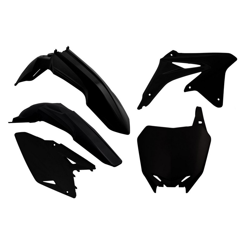 PLASTIC RTECH FRONT&REAR FENDERS SIDEPANELS&RADIATOR SHROUDS&FRONT NUMBERPLATE SUZUKI RMZ450 08-17 - Image 1