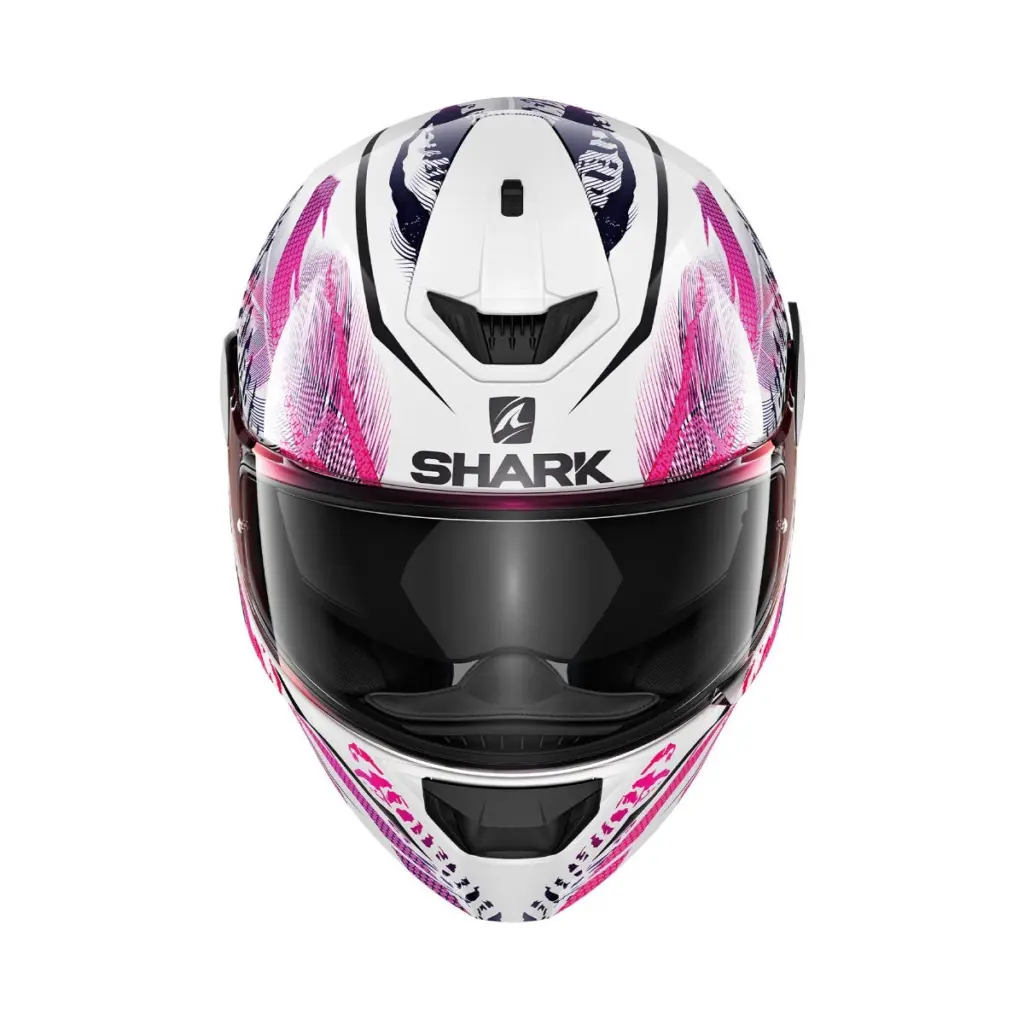 Shark D-SKWAL 2 Shigan Road Helmet White/Black/Violet