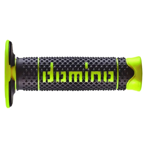 GRIP OFF ROAD BLACK/FLURO - 'COARSE DIMPLE'